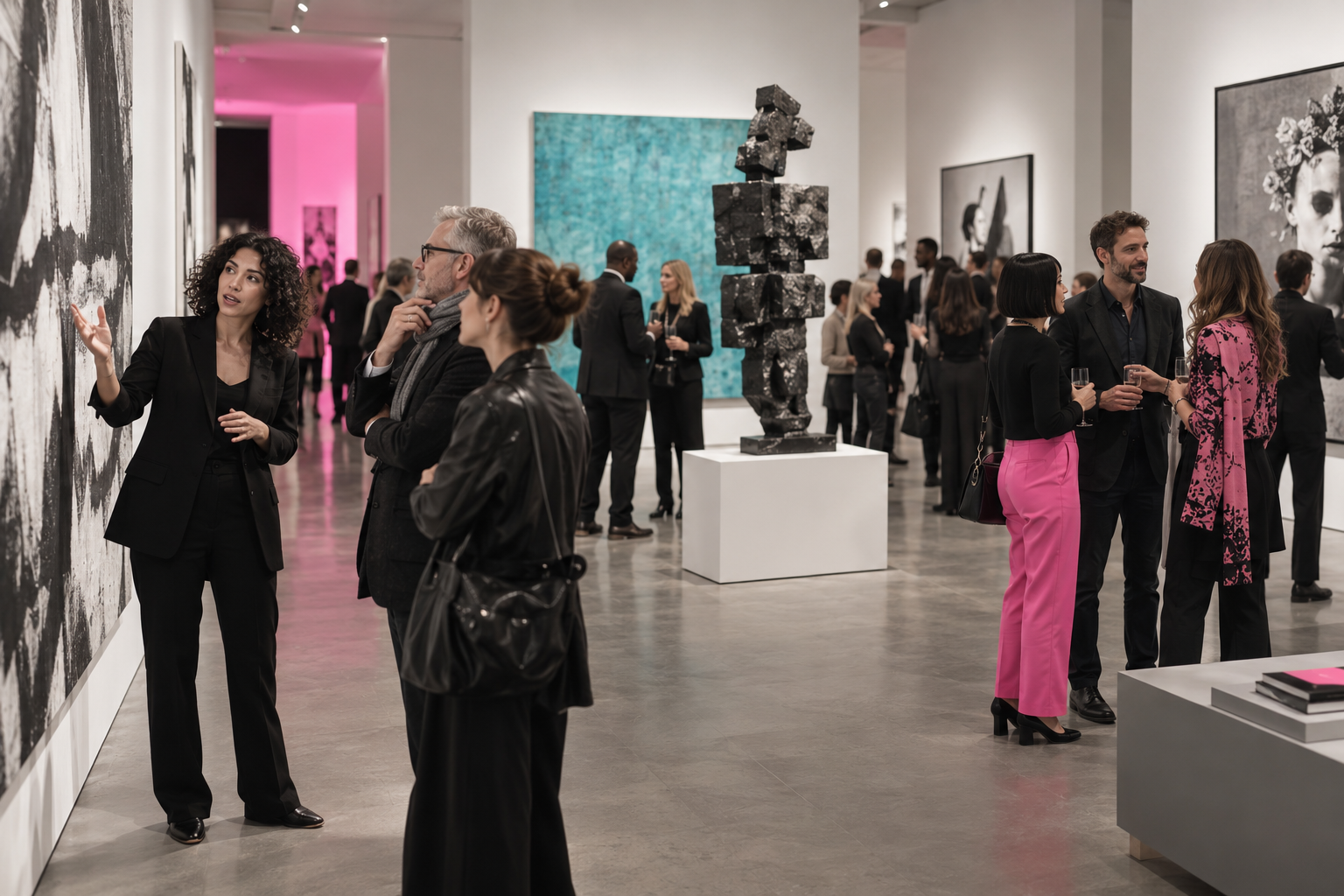 Exposición y encuentro de arte